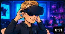 Cartoon preview for Bink Tries VR